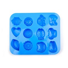 힐링 고급 방향제 초콜렛 만들기 자연 동물 실리콘 몰드 12구 홈 스타일링 주방 조리기구 식기, 1개, 본상품선택