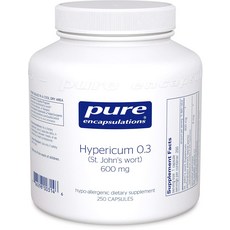 Pure Encapsulations Hypericum 0.3膠囊 600mg, 250顆, 1罐