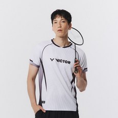 빅터 아울렛 남성 반팔 티셔츠 VT25CGW024M 배드민턴 탁구 스쿼시 스포츠웨어