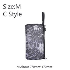 멀티 도구에 대 한 SML 야외 위장 가방 전술 실행 휴대용 EDC 도구 저장 가방, C style M, 2) C style M