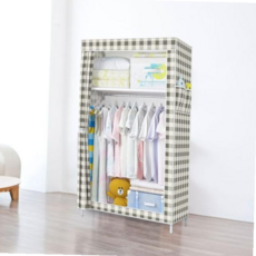 조립식 비키니 옷장 행거 시스템 드레스룸 옷방 싱글 59000EA 1EA, 싱글 체크