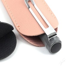 JT 가죽 볼펜 홀더 깔끔한펜꽂이, 그레이