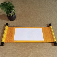 皇帝道具手寫聖旨捲軸 客製化生日禮物結婚禮品 古裝道具, 1個, 空白手寫板