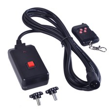 AUCD 2in1 무선 리모컨 3 핀 XLR 스모그 파티 DJ 바 무대 조명 효과 안개기 부품, 한개옵션1