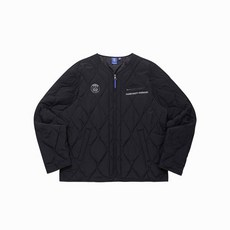 풋볼스탠다드 공용 PSG 퀄팅 패딩 자켓 E4JK429XBLK