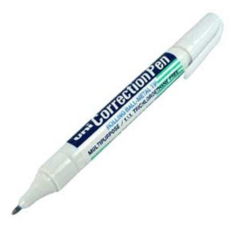 유니펜 유니 수정펜 화이트 CORRECTIONPEN 수정액, 본상품