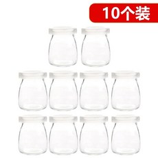 내열 푸딩컵 요거트컵 디저트 푸딩 120개 유리 100ml 푸딩용기, B. 10개입