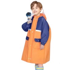 萱寶媽咪baby童裝館 兒童書包雨衣，輕便透氣，加寬帽簷，書包位設計，雨天安全時尚必備