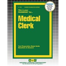 (영문도서)Medical Clerk Paperback, National Learning Corp, English, 9781799317968