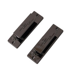 커튼월 걸이 모던 심플 합금 펀칭 커튼 걸이 벽걸이 커튼 걸이, 블랙 (하나 가격), 1개