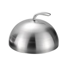 돔뚜껑 스테이크 커버 원형 라운드 음식 덮개 실버(ㄱ자 요리 26 내추럴 스티치 높은 뚜껑, 26 내추럴 7형 높은 뚜껑