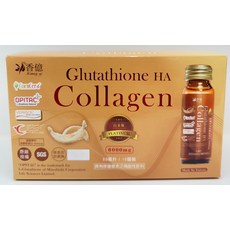 香億 Xiang yi 穀胱甘肽HA膠原蛋白飲 德國專利魚膠原蛋白6000mg 專利燕窩精華 玻尿酸, 10個, 50ml