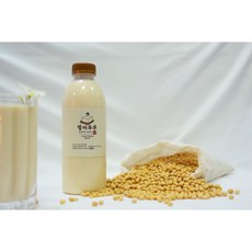 [정이두부] 1OO % 국산 백태 콩물, 3개, 750ml