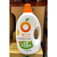 橘子工坊 除臭酵素洗衣精 4000毫升, 1個, 貨運宅配