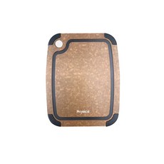 Miyaco高密度木纖維防滑砧板，帶集水槽設計，安全衛生，廚房必備, 木纖維, 1個