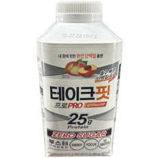 남양 테이크핏 프로 납작복숭아 제로슈가, 450ml