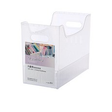 KEYWAY 聯府 優齊整理收納盒 置物盒 整理盒 收納籃 雜誌架 文書收納盒, 1個, 透明