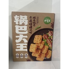 <킹콩푸드>대치웅 쌀과자 바베큐향 꿔바 중국식품, 6개, 168g