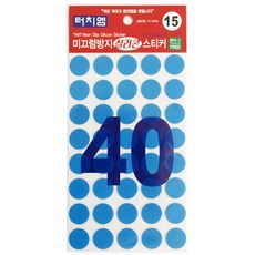 터치엠 미끄럼방지 실리콘 스티커 40p, 1개, 투명