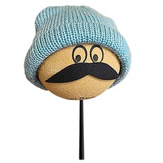 비니 자동차 트럭 SUV 안테나 토퍼를 착용한 쿨볼 친구