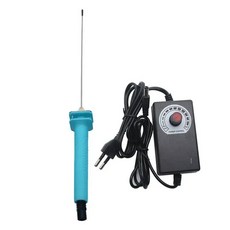 110V 240V 폼 커터 펜 나이프 스티로폼 예술 와이어 조절 DIY 절단 전기 공예 온도 도구 핫 15W, EU plug 20cm