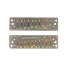 SUZUKI MANJI M-20 RP-M20 7th 스즈키 10홀 하모니카 B♭ 7th조 교환용 리드 플레이트, 1개