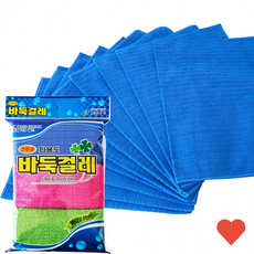 청소도구 그린피아 바둑 걸레 3P, 그린3p, 1개
