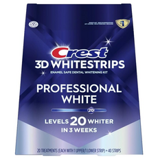 Crest 3D 화이트 스트립스 프로페셔널 화이트 40스트립스, 1개