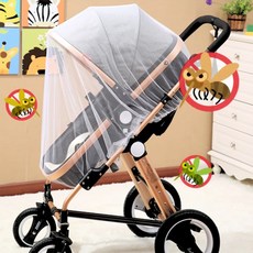 유모차 벌레차단 모기장커버 휴대용 유모차방충망 유모차커버 유모차가리개, 1개