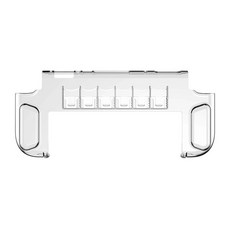 케이스 스위치 보호 슬리브 충격 방지 스탠드가있는 인체 공학적 핸들 커버, Color: 1. Clear, 1개