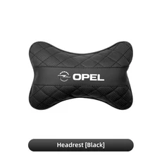Opel Astra Grandland Corsa Mokka Frontera Insignia Zafira Vivaro 용 카시트 목 베개 머리 받침 요추 지, 04 J-Black
