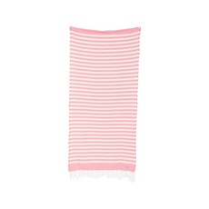 MC2세인트바스 스트라이프 프린지 비치 타월