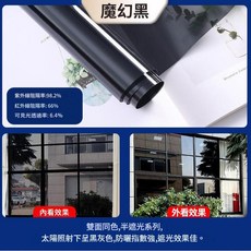 靜電隔熱膜 防曬防窺 玻璃貼膜 家用太陽膜, 1個