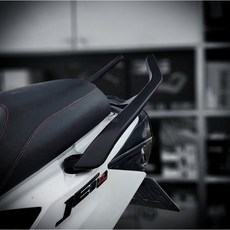 JETS SR JETS SL JETS 分離式後扶手 尾翼 後扶手 把手 牛角 扶手, 消光黑,加購正鈦螺絲(無送墊片), 1個