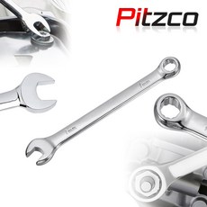 피츠코 육각스패너 콤비네이렌치 일반 스패너 공구 렌치 20종, 1개, 10mm