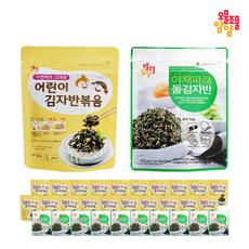 오물조물얌얌 김자반 (어린이20 +야채10), 30세트, 1g, 상품상세페이지 참조