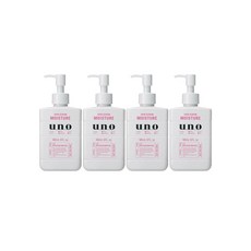우노 스킨 세럼 모이스처 미용액 남성 페이스커버 180ml x 4개 일본