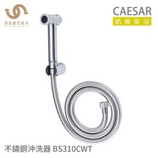 CAESAR 凱撒衛浴 BS310CWT 不鏽鋼沖洗器，浴室清潔必備，三通設計方便切換水源，輕鬆安裝，耐用防鏽