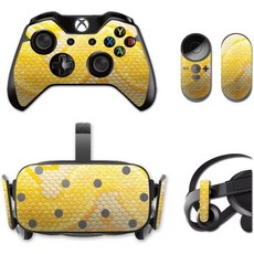 마이티스킨스 스킨 호환 오큘러스 리프트 CV1 랩 커버 스티커 분홍 대리석