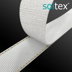 슬림 벨크로 인형 봉제 후크 0.54T 루프 IT-1 암수세트 10mm폭 x 길이 1M, 후크 블랙 / 루프 블랙, 1개