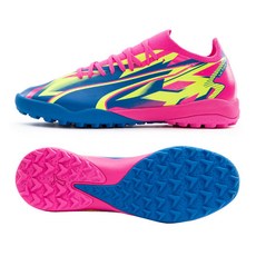 푸마 남성 풋살화 울트라 매치 에너지 TT 퍼플 핑크 블루