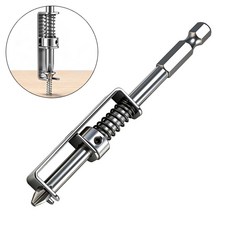 스프링 가이드 십자 드라이버 비트 나사 볼트 고정 한손 작업 이탈 방지, 1개