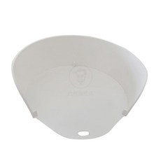 臺灣出貨 廚房好物推薦用品小百貨菜板邊角收納炒菜配菜圓形白色備菜盤, 白色配菜盤, 1個