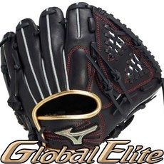 미즈노 트레이닝글러브 오가웹 글로벌엘리트 블랙 32000, 1개, 글러브(우투)