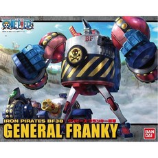 BANDAI 海賊王 航海王 ONE PIECE 新世界篇 佛朗基大將軍 GENERAL FRANKY 鋼普拉模型, 1個