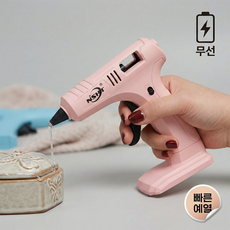 엑스볼트 무선 충전 글루건 핫멜트 7mm, 1개