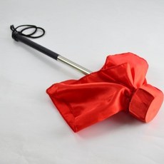 不鏽鋼大軍鼓棒/鼓槌，耐用型軍鼓棒，適用於多種打擊樂器, 包紅布不繡鋼鼓錘一個, 1個