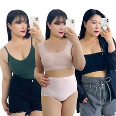 3종택1 빅사이즈 편한 브라탑 512858