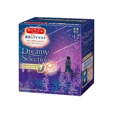 카오 순환 줌 증기로 뜨거운 아이 마스크 시더우드 라벤더 12장 꿈꾸는, 1g