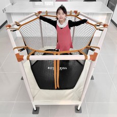 로얄키즈 트램폴린 어린이 유아 점핑 방방 140cm, 1개